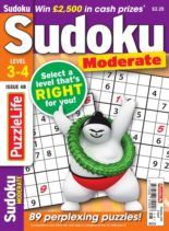 PuzzleLife Sudoku Moderate – Issue 48 – March 2020