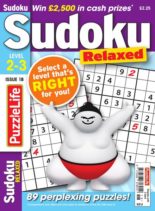 PuzzleLife Sudoku Relaxed – Issue 18 – March 2020