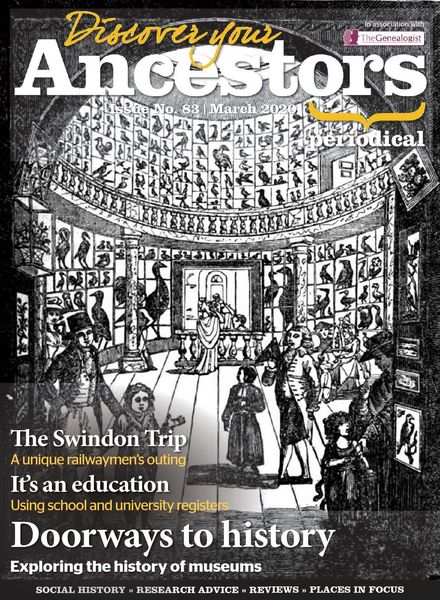 Discover Your Ancestors – March 2020