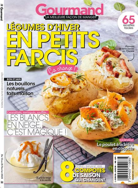 Gourmand – 14 fevrier 2020