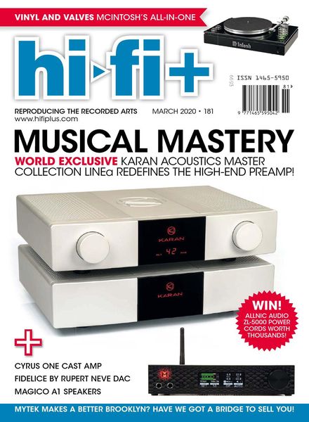 Hi-Fi+ – Issue 181 – March 2020