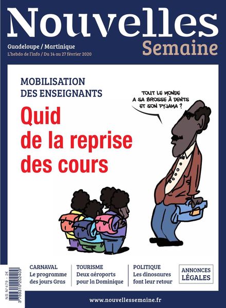 Nouvelles Semaine – 14 fevrier 2020