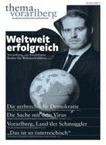Thema Vorarlberg – Marz 2020