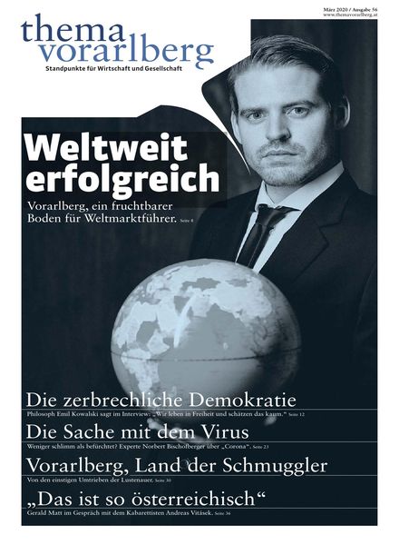 Thema Vorarlberg – Marz 2020