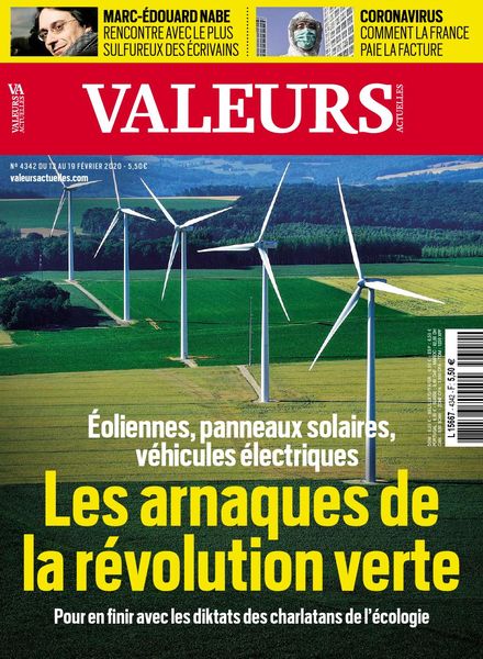 Valeurs Actuelles – 13 fevrier 2020