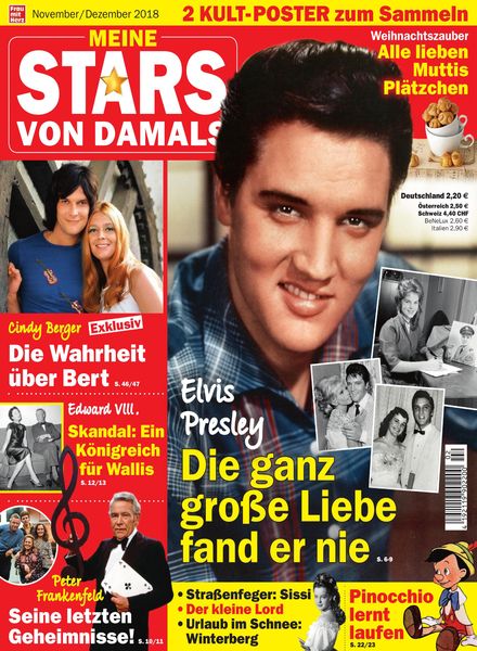 Meine Stars von Damals – November-Dezember 2018
