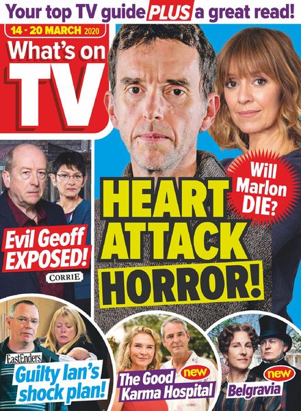 What’s on TV – 14 March 2020