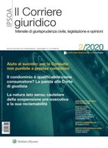 Il Corriere Giuridico – Febbraio 2020