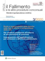 Il Fallimento – Marzo 2020