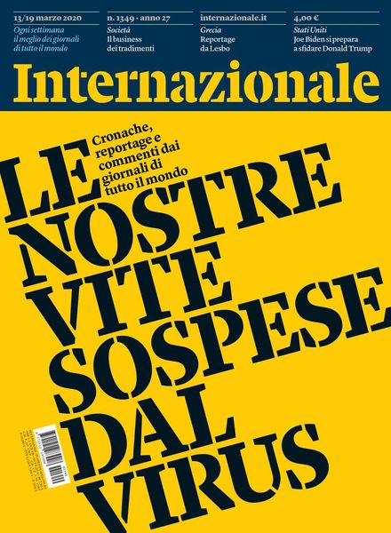 Internazionale – 13 Marzo 2020