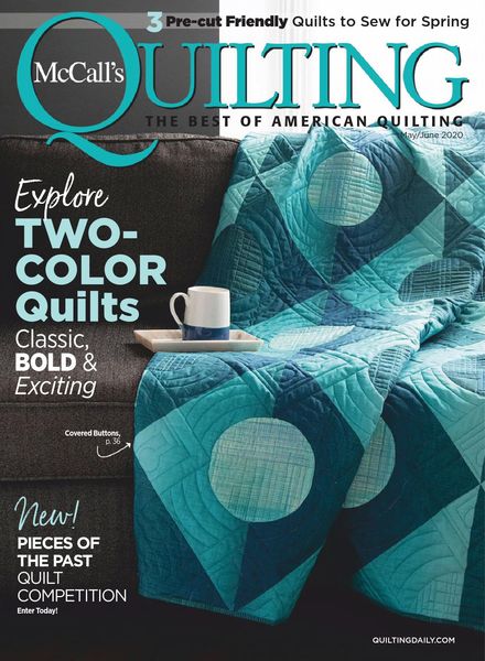 McCall’s Quilting – May-June 2020