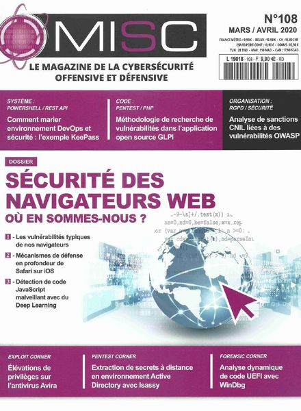 Misc France – Mars-Avril 2020