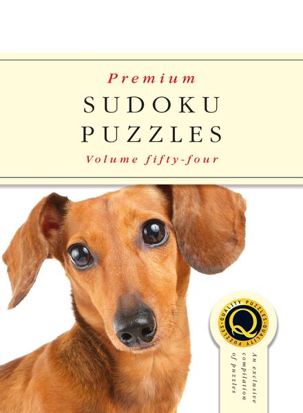 Premium Sudoku Puzzles – Issue 54 – May 2019