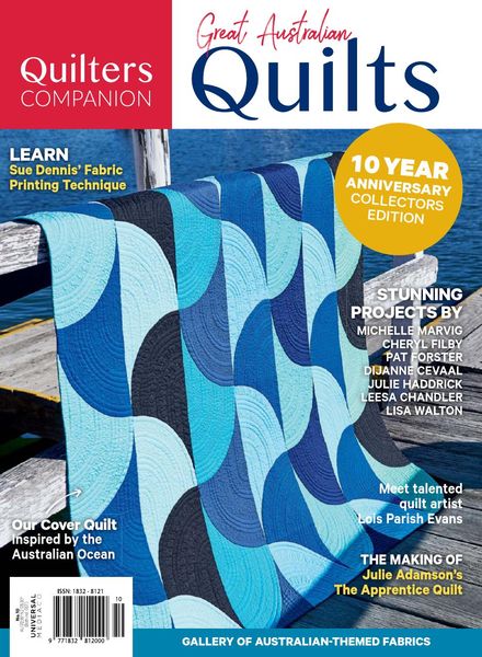 Quilters Companion – Great Australian Quilts – October 2019