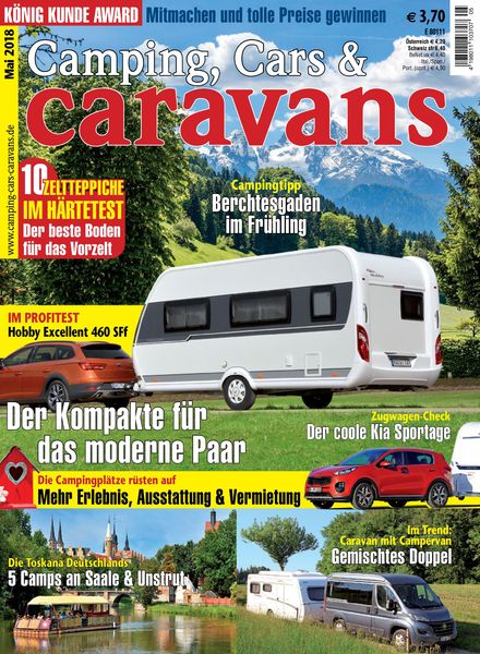 Camping, Cars & Caravans – Mai 2018