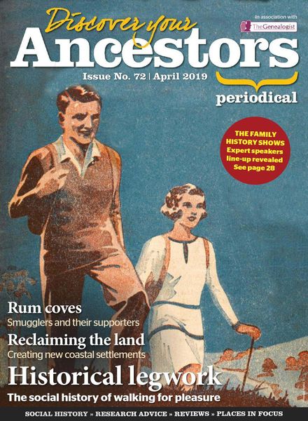 Discover Your Ancestors – April 2019