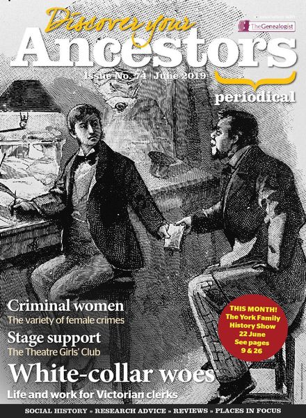 Discover Your Ancestors – June 2019