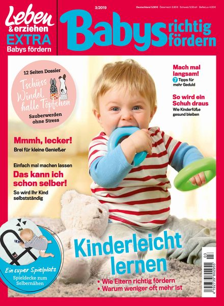 Leben & Erziehen Sonderheft – Babys richtig fOrdern – August 2019