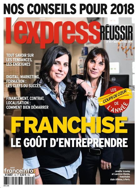L’Express – Hors-Serie Reussir – mars 2018