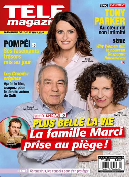 Telemagazine – 22 mars 2020