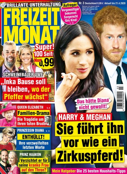 Freizeit Monat – Marz 2020