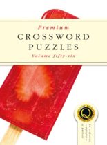 Premium Crossword Puzzles – Issue 56 – July 2019