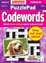 PuzzleLife PuzzlePad Codewords – Issue 43 – February 2020