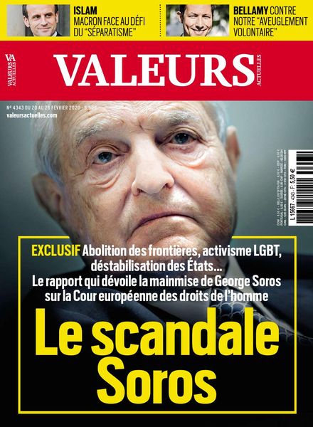 Valeurs Actuelles – 20 fevrier 2020