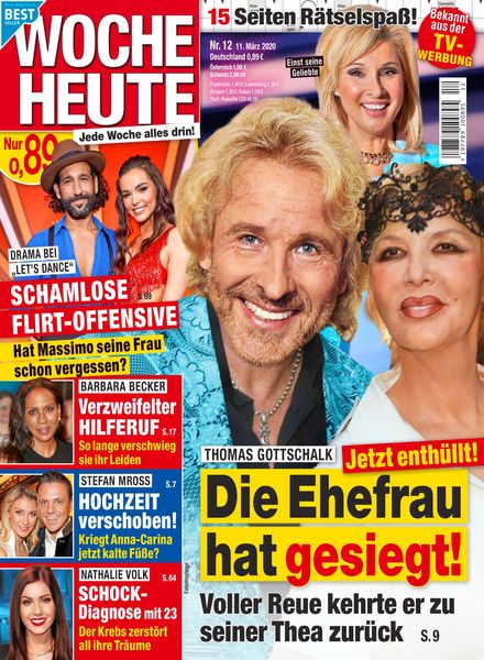 Woche Heute – 11 Marz 2020
