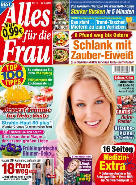 Alles fur die Frau – 6 Marz 2020