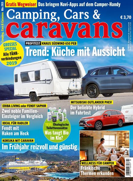 Camping, Cars & Caravans – Marz 2019
