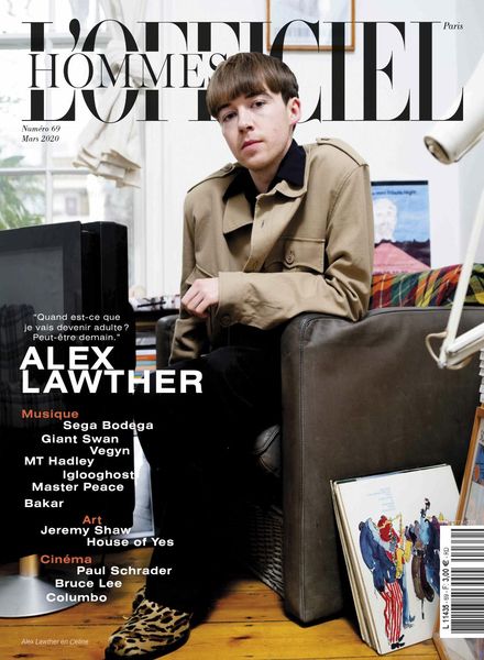 L’Officiel Hommes Paris – mars 2020