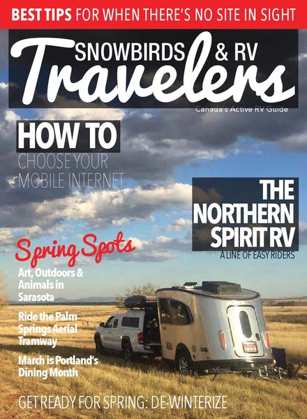 Snowbirds & RV Travelers – February-March 2020