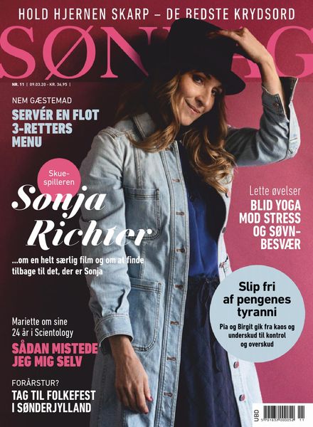 Sondag – 09 marts 2020