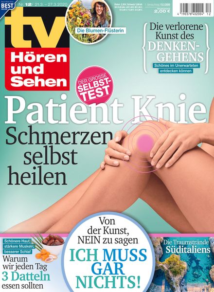 TV HOren und Sehen – 13 Marz 2020