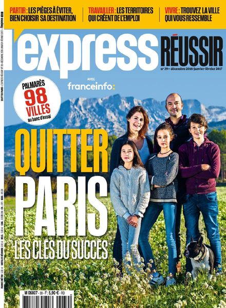L’Express – Hors-Serie Reussir – decembre 2016