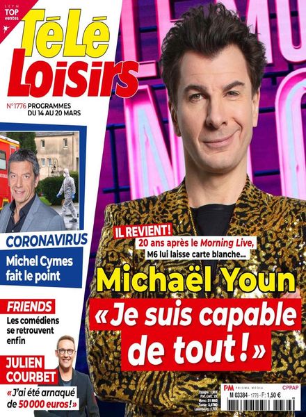 Tele Loisirs – 9 Mars 2020