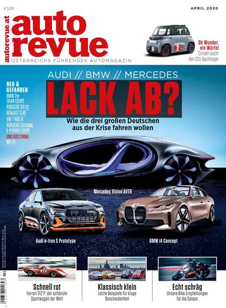 Autorevue – Marz 2020