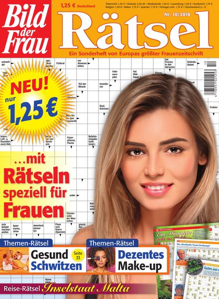 Bild der Frau Ratsel – Oktober 2018