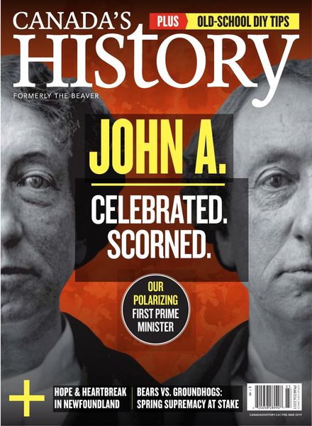 Canada’s History – February-March 2019