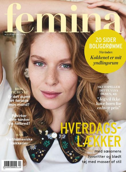 Femina Denmark – 19 March 2020