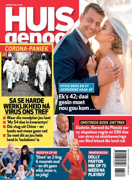 Huisgenoot – 26 Maart 2020