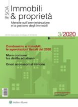 Immobili & proprieta – Marzo 2020