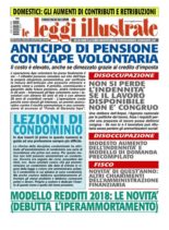 Leggi Illustrate – Marzo 2018