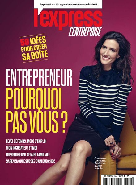 L’Express – Hors-Serie Reussir – septembre 2016