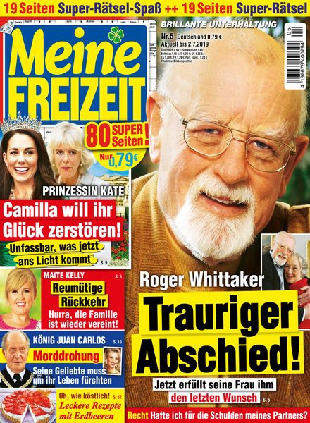 Meine Freizeit – Mai 2019