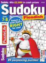 PuzzleLife Sudoku Fiendish – Issue 33 – January 2019