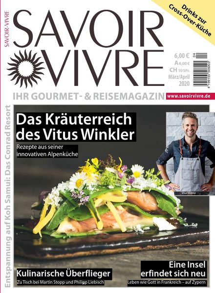 Savoir-Vivre – Marz-April 2020