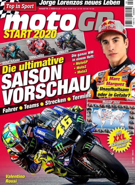 Top in Sport MotoGP – Marz-April 2020