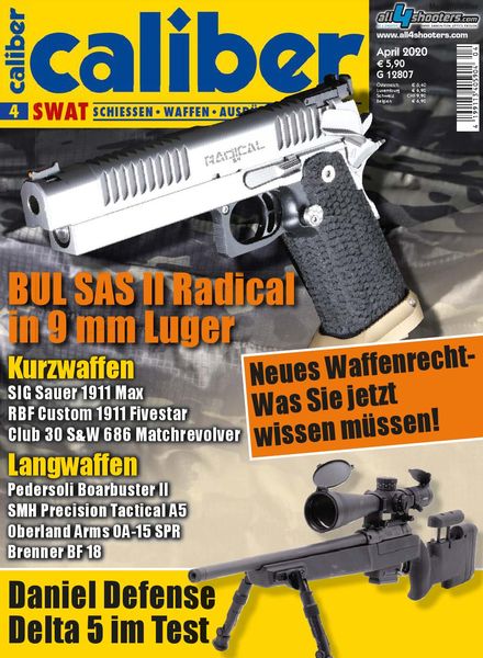 Caliber SWAT Germany – April 2020